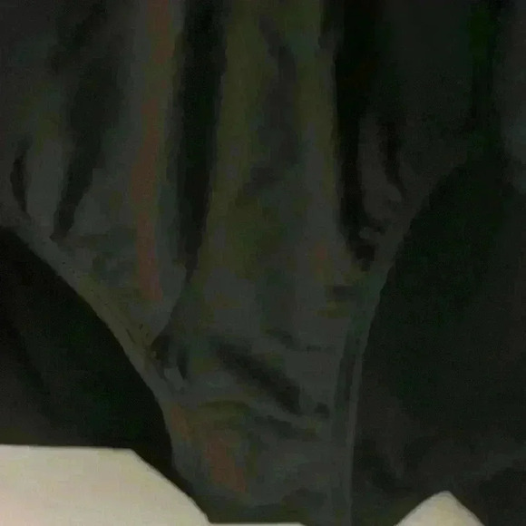 NWT!! TORRID Black asymmetrical skirted one piece bathing suit swimdress, 1X. - Picture 6 of 10